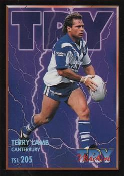 1994 Dynamic Rugby League Series 2 #205 Terry Lamb Front